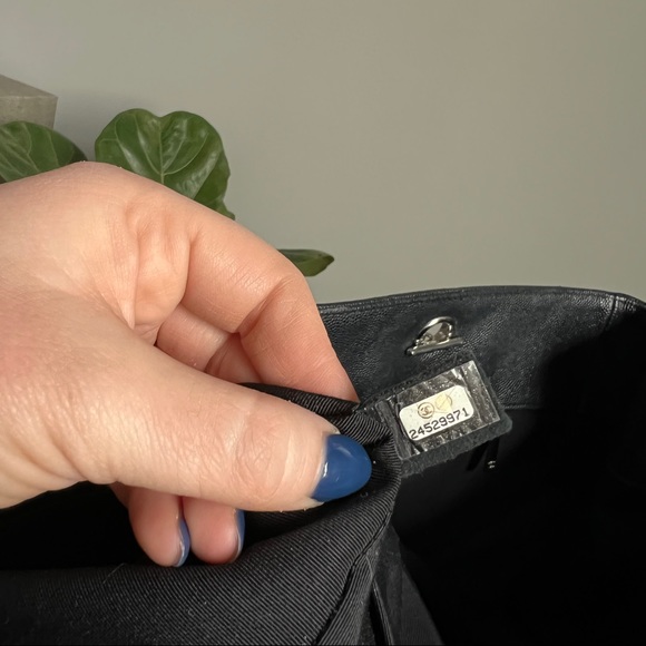 SOLD 🤩 Chanel shopper grain leather tote - Picture 14 of 16